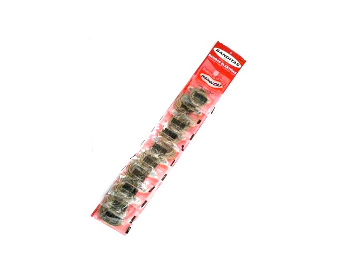 BANDA ELASTICA BANDITAS DISPLAY NAT x10 Ux 10 GS  DIAM 40
