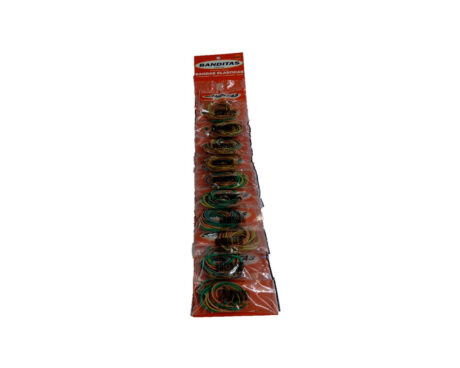 BANDA ELASTICA BANDITAS DISPLAY COLOR x10 Ux 10 GS  DIAM 40