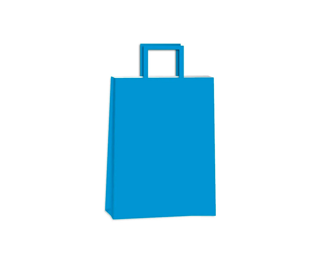 BOLSA REGALO ROMI ACUARIO  CLASSIC 22x30 xU. AZUL