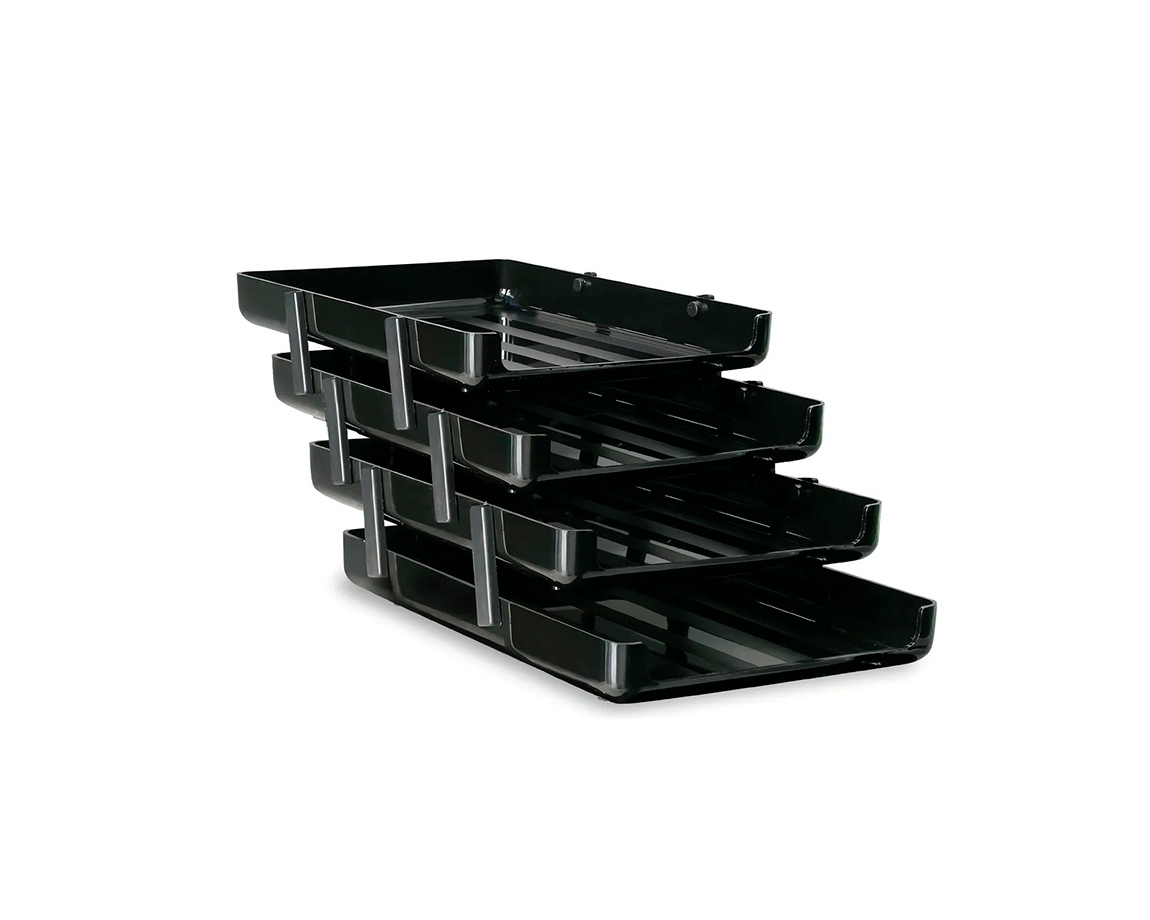 BANDEJAS PAPELERAS PIZZINI SPAZIO 4 P. 0440B BISAGRA