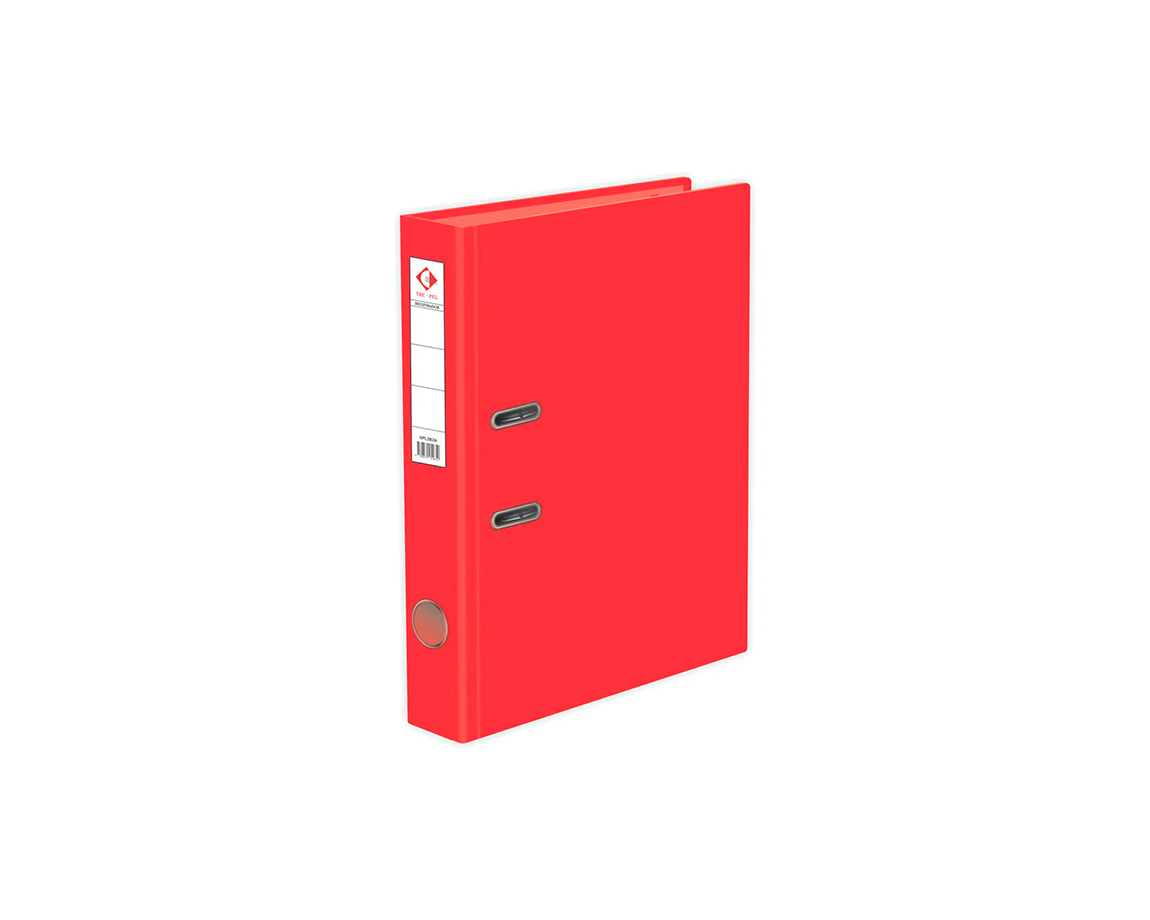 BIBLIORATO THE PEL PVC A4 ROJO