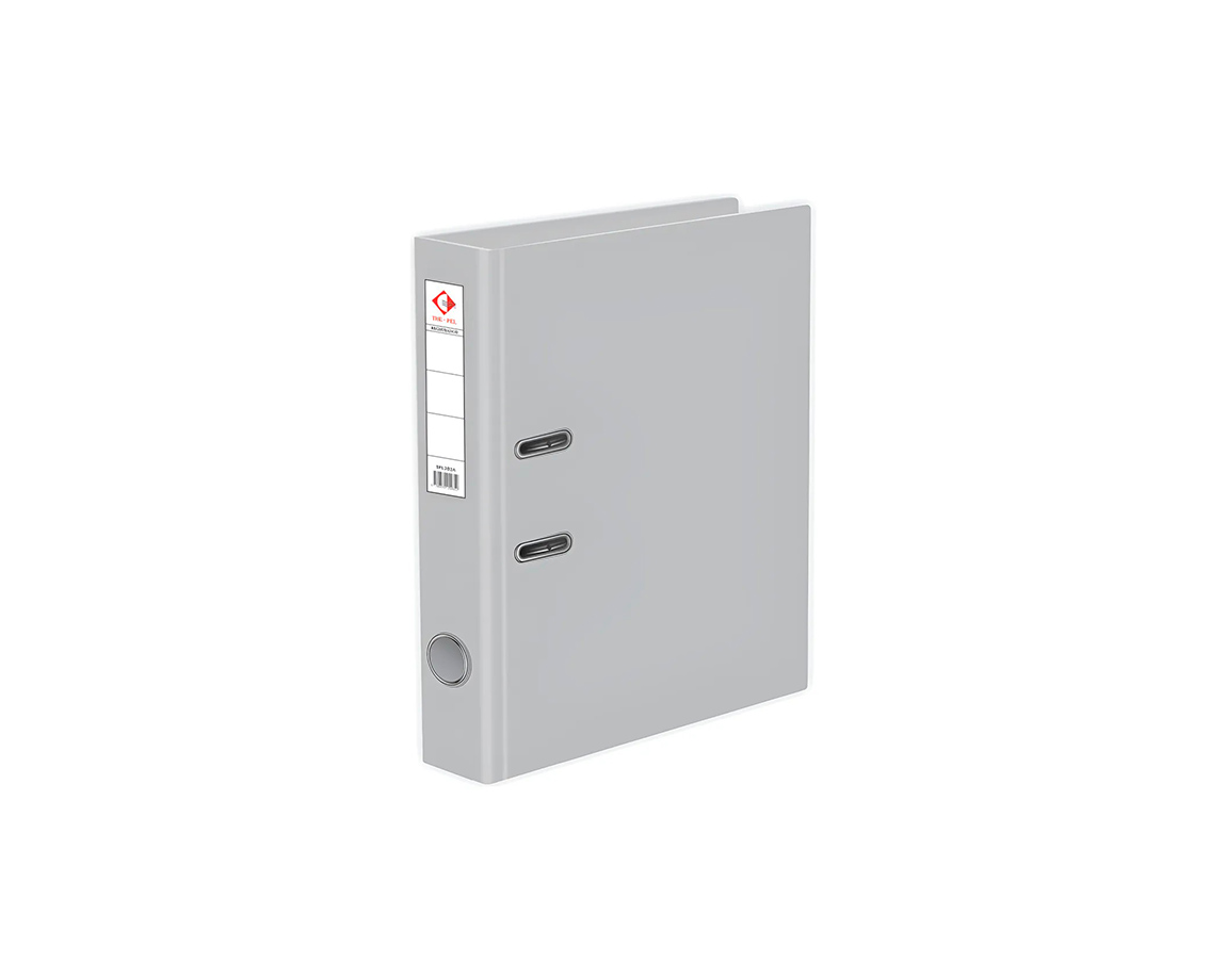 BIBLIORATO THE PEL PVC A4 GRIS