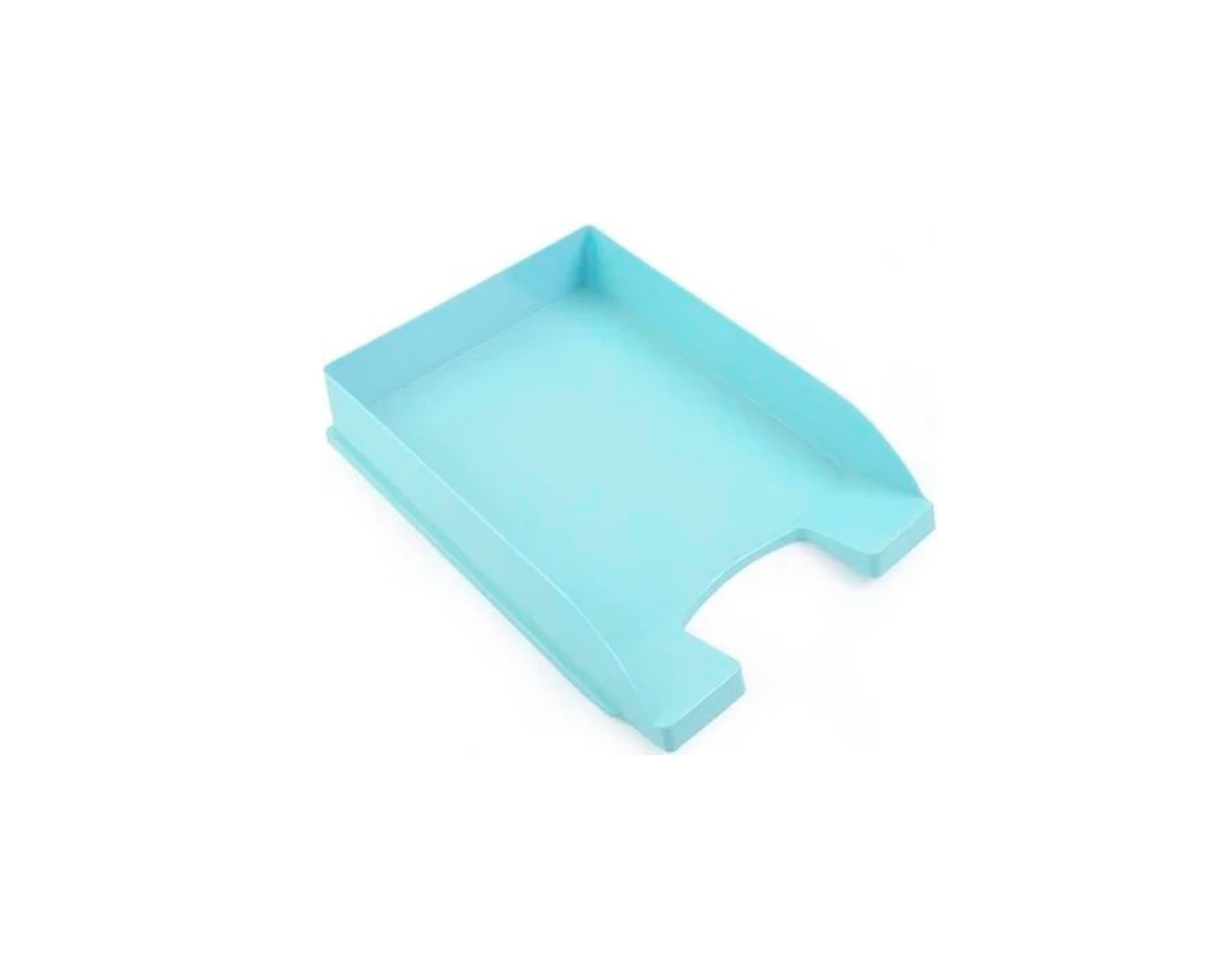 BANDEJAS PAPELERAS LIGGO 1 PISO A4 CEL. PASTEL