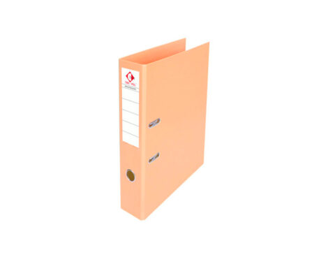 BIBLIORATO THE PEL PVC OF PASTEL NARANJA