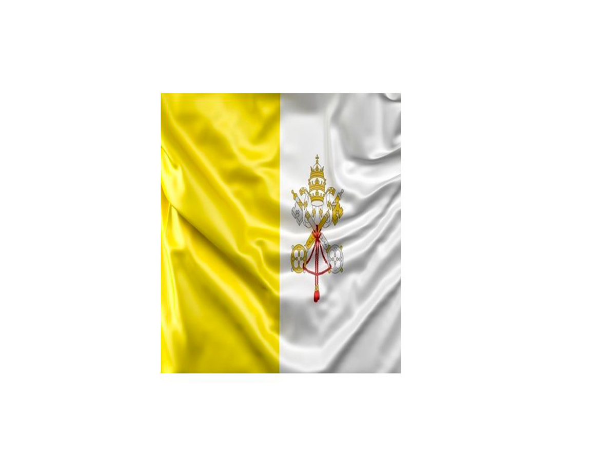 BANDERA MILENIO CJPP 6214 CEREMONIA PAPAL JARDIN
