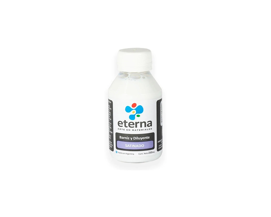 BARNIZ ETERNA AGUA SATINADO x 250 CC