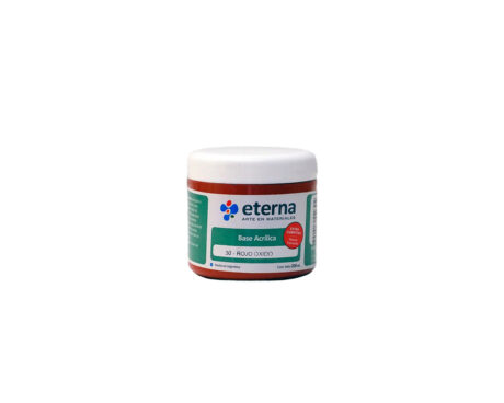 BASE ACRILICA ETERNA 30 ROJO OXIDO 200 ML
