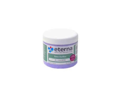 BASE ACRILICA ETERNA 40 LILA BEBE 200 ML