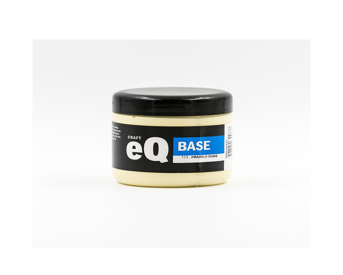BASE ACRILICA EQARTE x 200CC 311 AMARILLO SUAVE