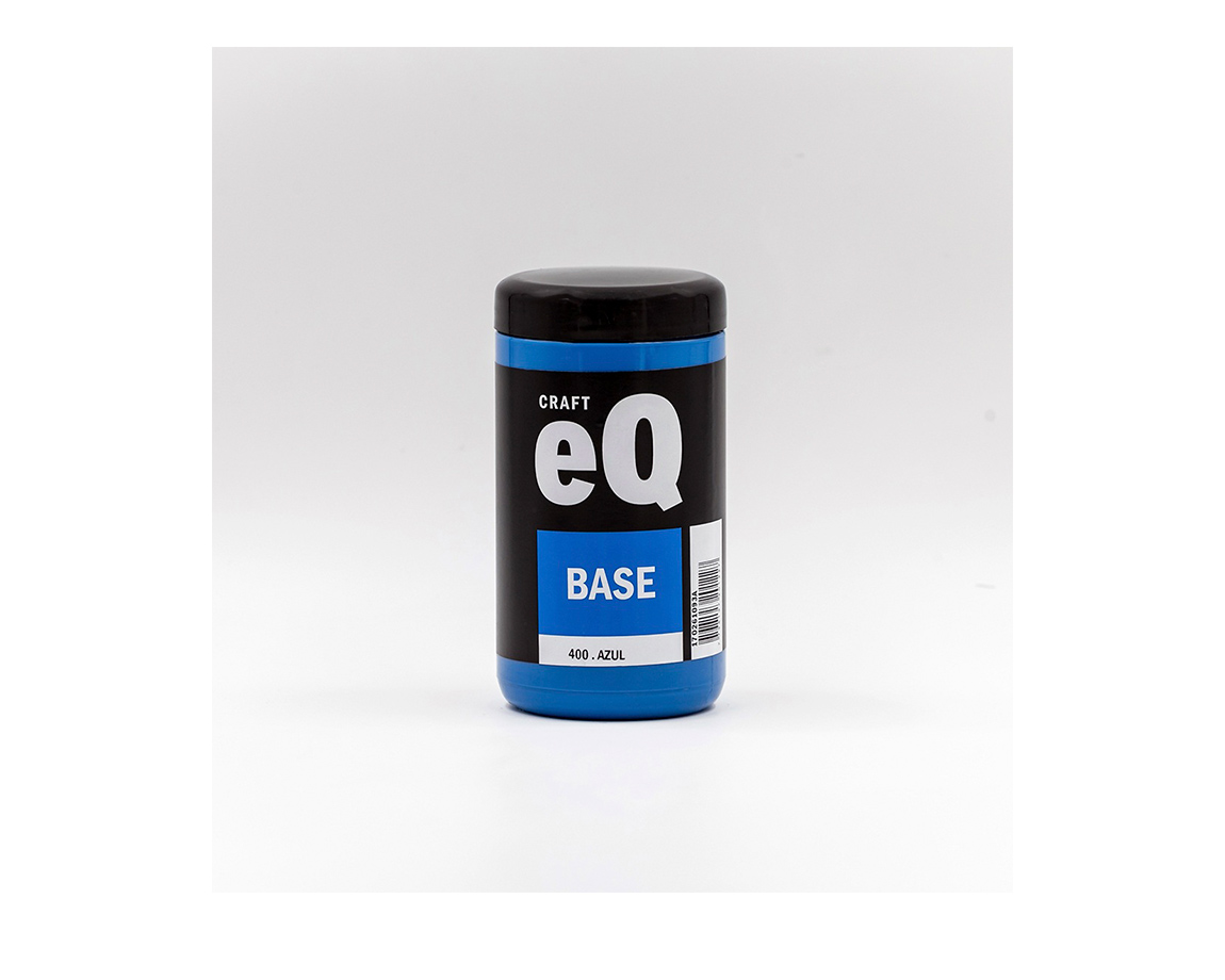 BASE ACRILICA EQARTE x 400CC 400 AZUL