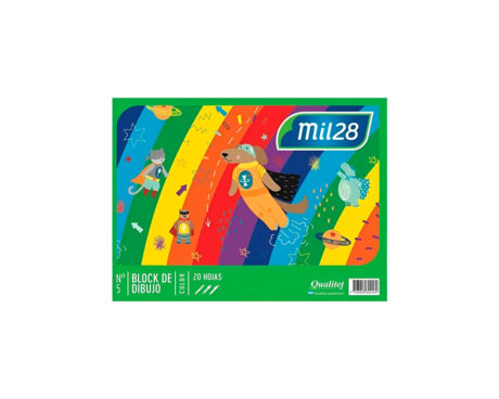 BLOCK 1028 Nro 5 COLOR P/DIBUJO 20 H. L