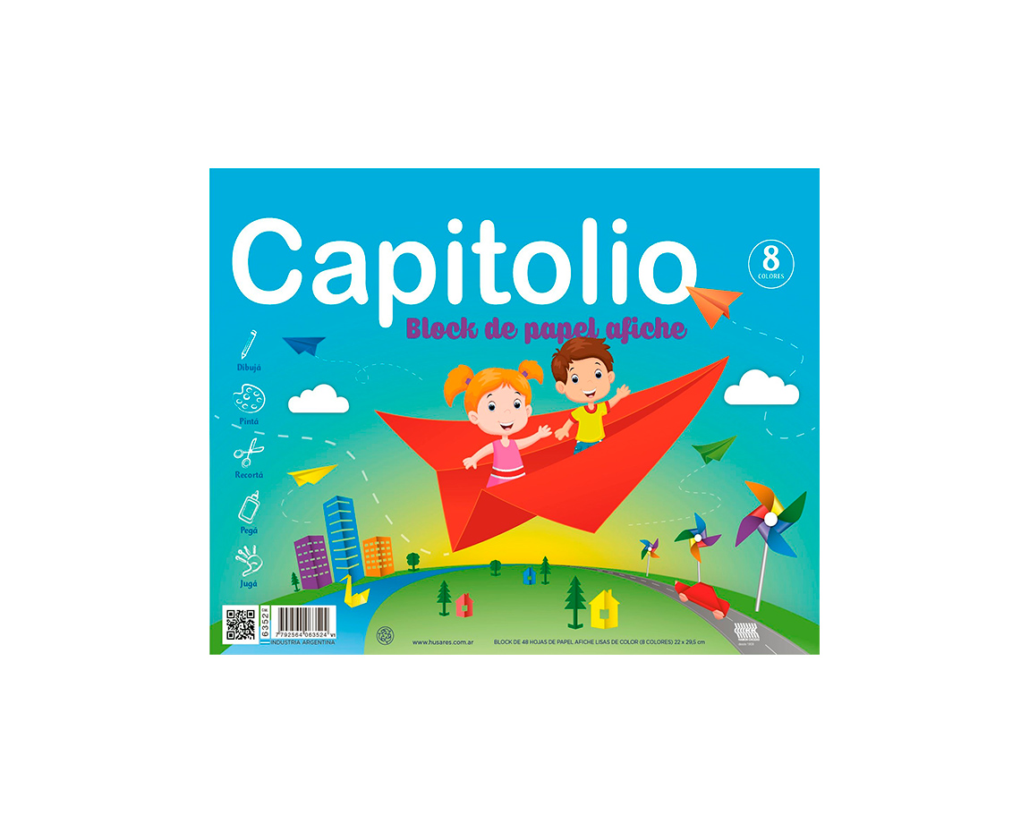 BLOCK CAPITOLIO AFICHE 6352 Nro 5 COLOR x 48 H.
