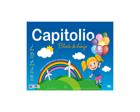 BLOCK CAPITOLIO DIBUJO COLOR 6363 Nro 6 x 24 H.