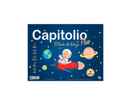 BLOCK CAPITOLIO DIBUJO COLOR 6365 FLUO Nro 6 x 16 H.