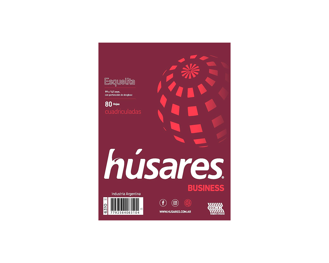 BLOCK HUSARES 6310 BUSINESS ESQUELITA 80 H #