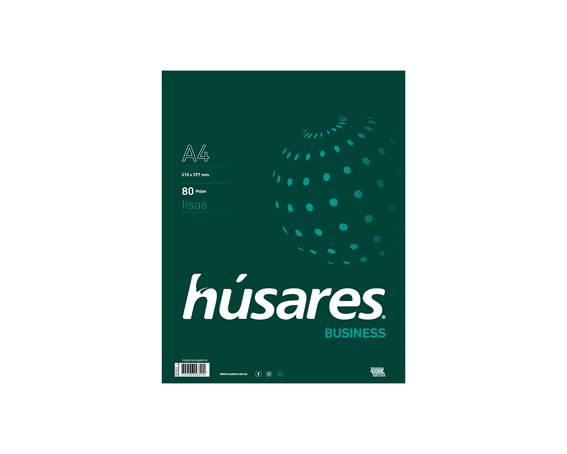 BLOCK HUSARES 6340 BUSINESS A4 80 H. L.
