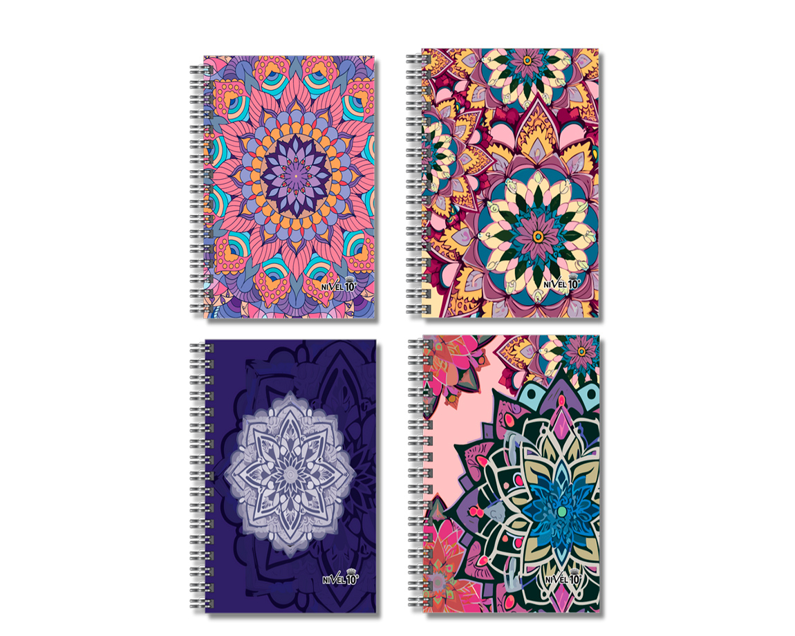 CUADERNO NIVEL 10 A4 -6165- MANDALA T/D x 120 H =