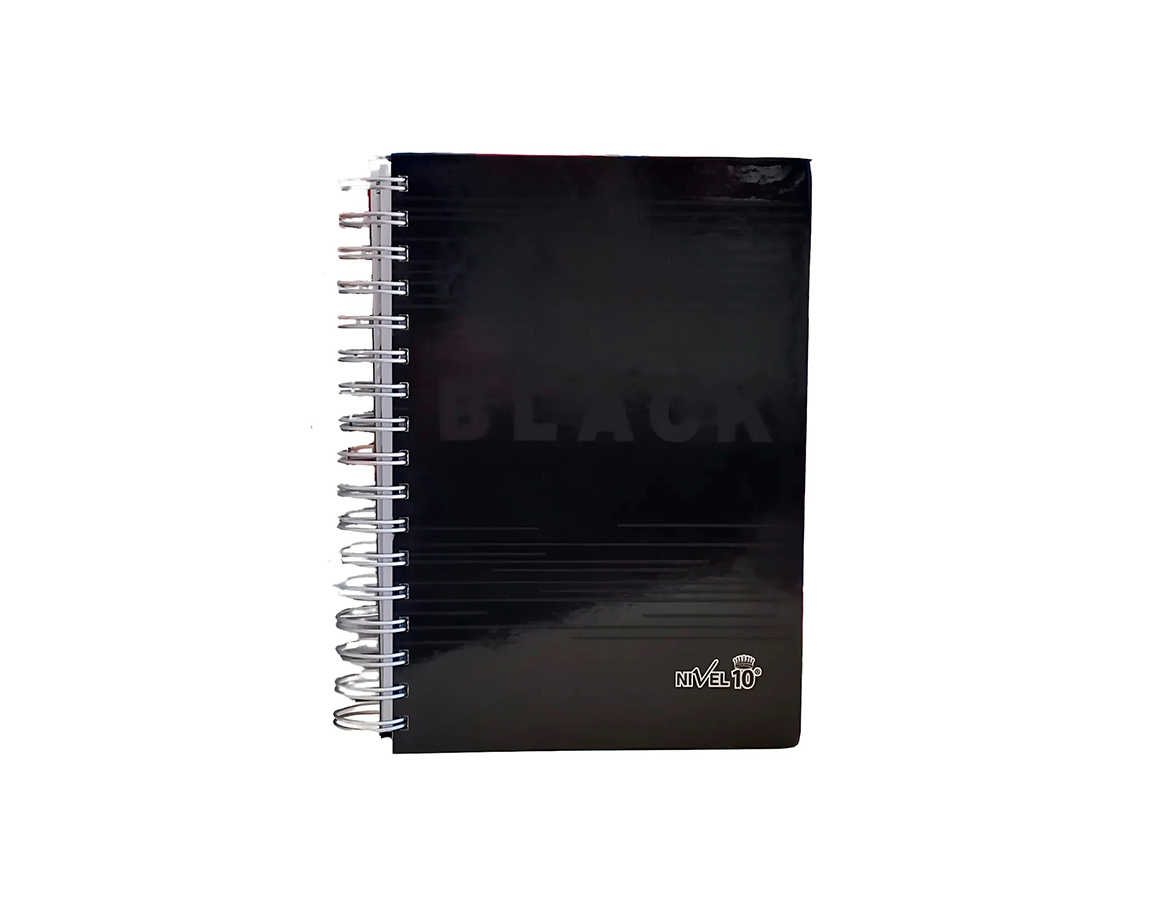 AGENDA NIVEL 10 BONJOUR 3651 BLACK ESP N°8 P/D 2027