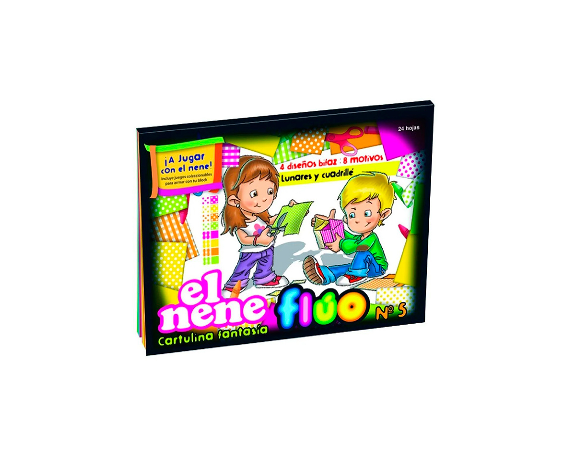 BLOCK EL NENE Nro 5 FANTASIA 24 H FLUO