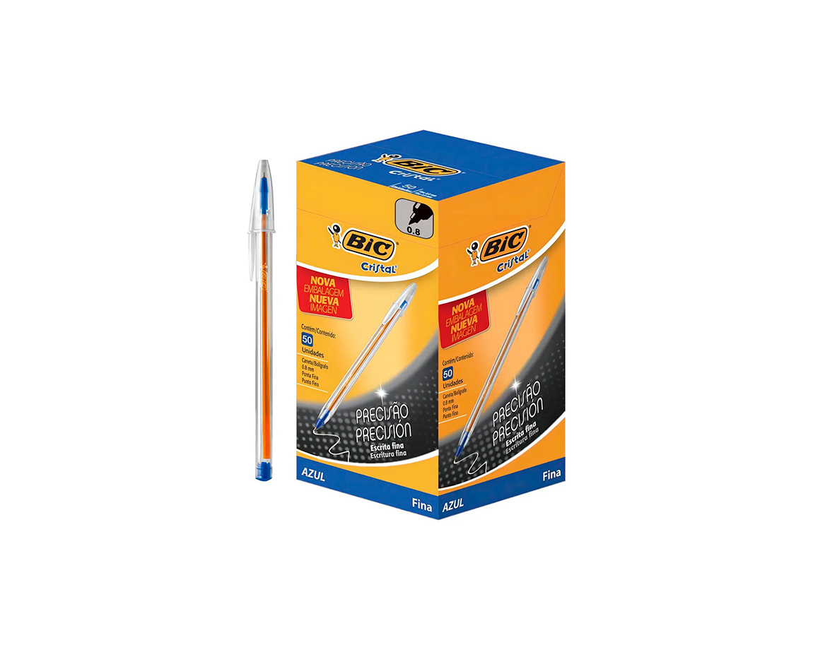 BOLIGRAFO BIC 0,8MM PRECISION AZUL