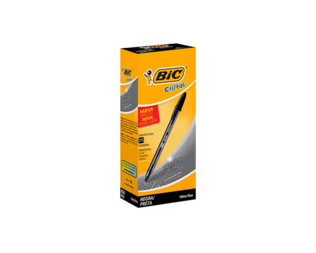 BOLIGRAFO BIC 0,7MM PRECISION Y SUAVIDAD NEGRO