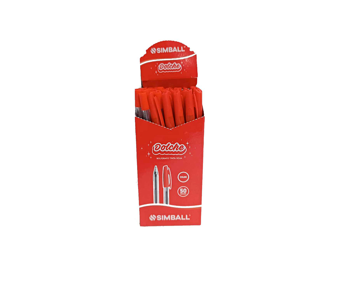 BOLIGRAFO MICRO DOLCHE ROJO