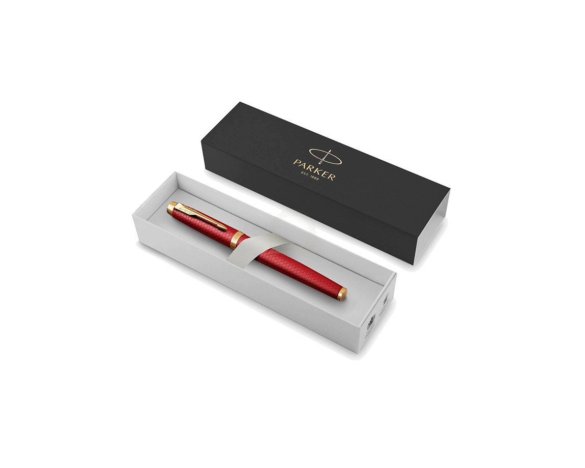 BOLIGRAFO PARKER RB 2143647 IM ACHR ROJO