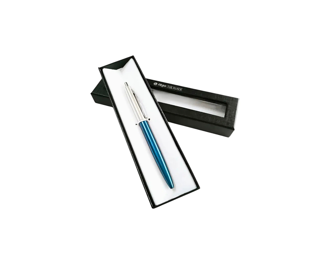 BOLIGRAFO FILGO THE BLACK JASPER CELESTE/METAL