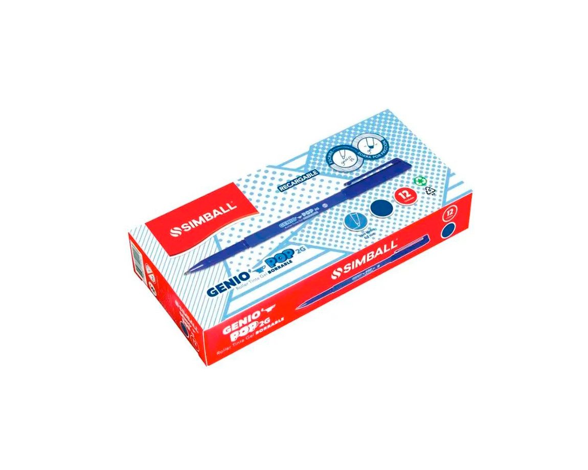 BOLIGRAFO SIMBALL ROLLER GENIO 2G POP  x U.