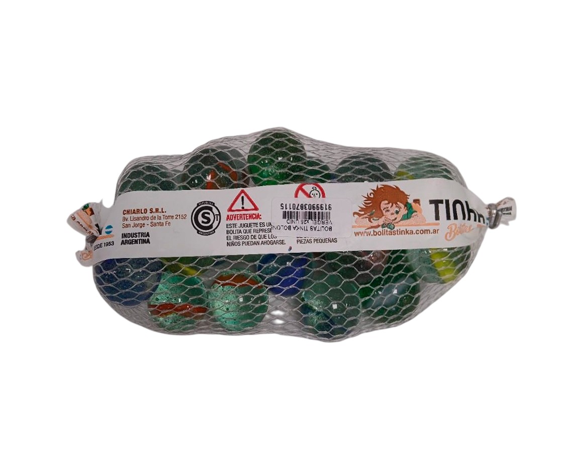 BOLITAS TINKA BOLONES VERGEL x25 UNID