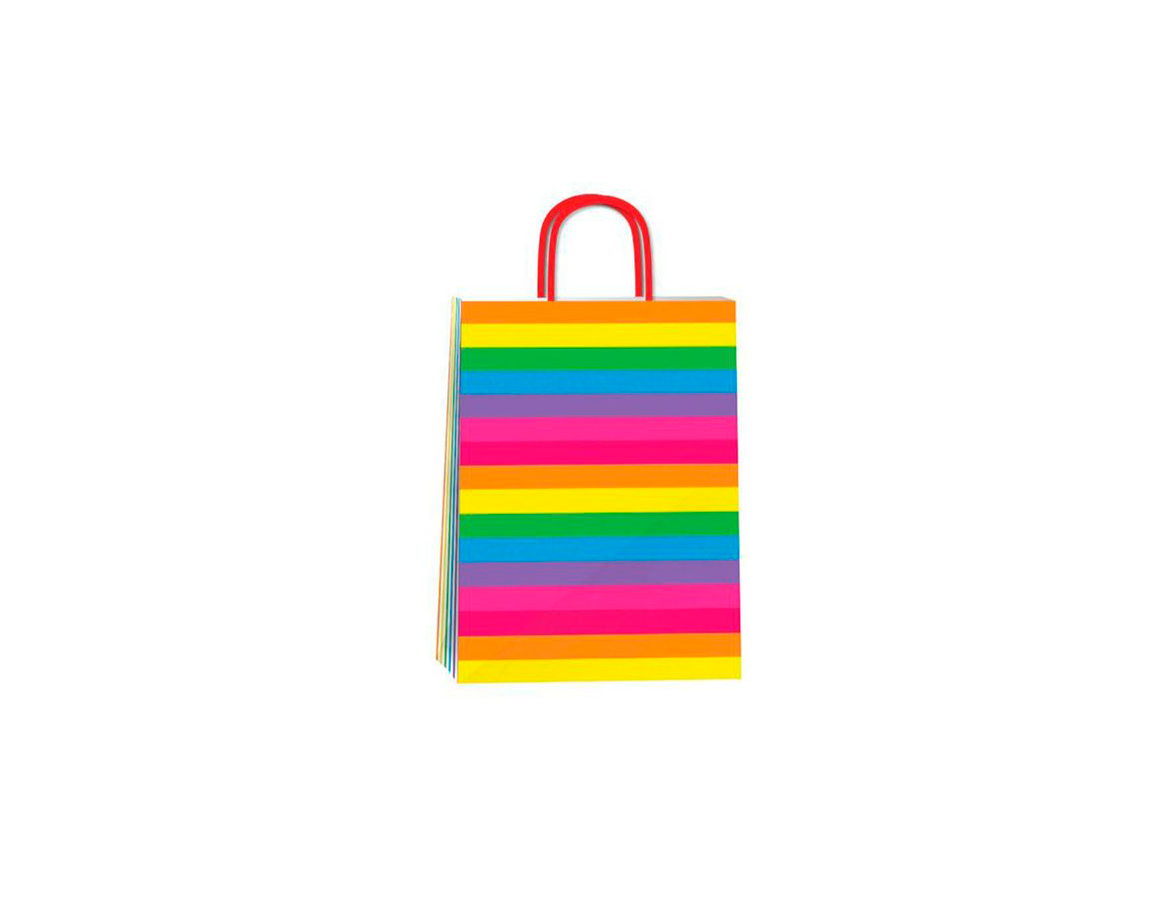 BOLSA REGALO ROMI ARCO IRIS 22x30 xU
