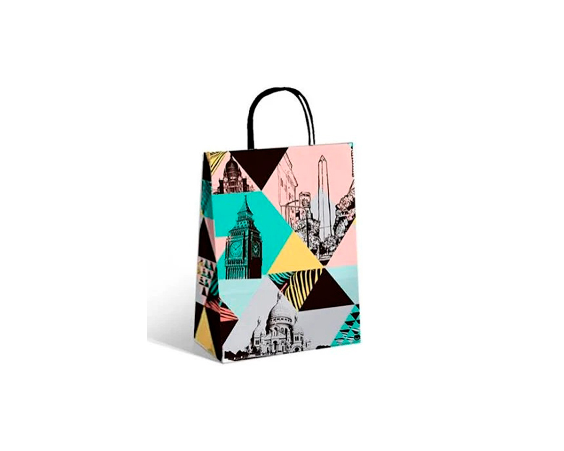 BOLSA REGALO ROMI CITIES 22x30 xU