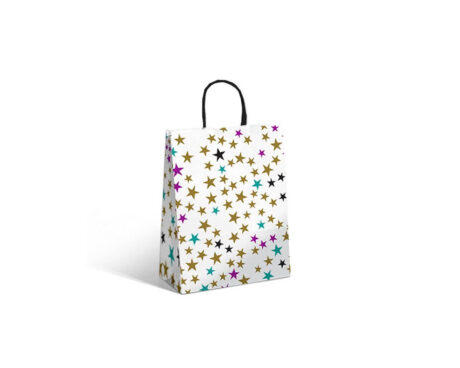 BOLSA REGALO ROMI GOLD STARS 22x30 x UNID.