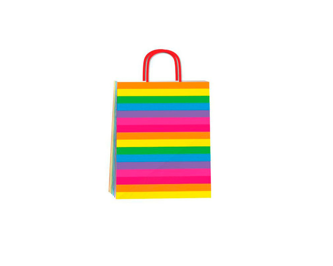BOLSA REGALO ROMI ARCO IRIS 30x41 xU