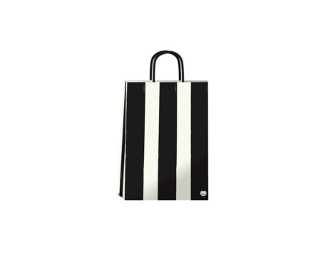BOLSA REGALO ROMI ESTILO BARRAS 14x20 xUND.