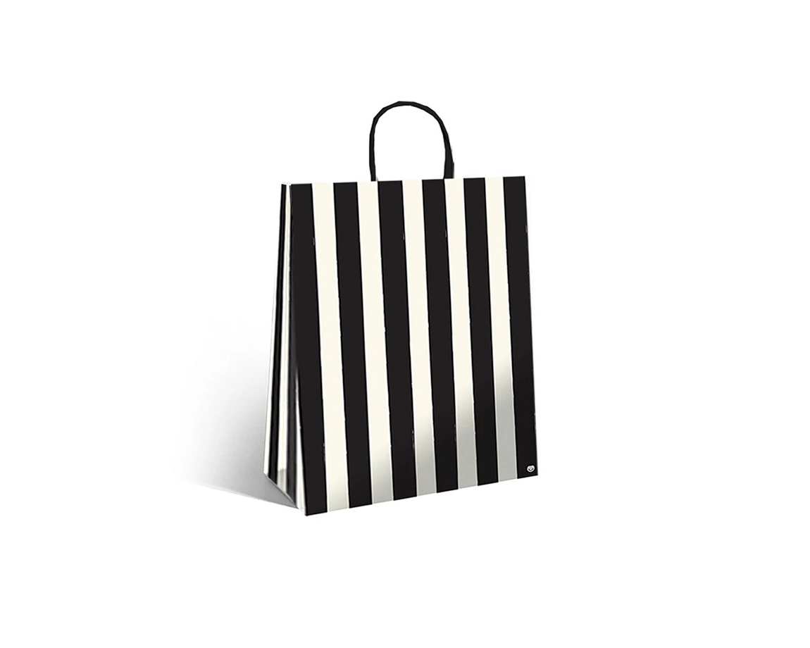 BOLSA REGALO ROMI ESTILO BARRAS 30x41 xUND.