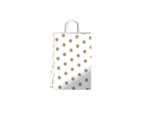 BOLSA REGALO ROMI GOLDEN DOTS 30x41 xUND.