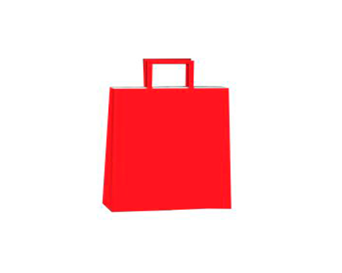 BOLSA REGALO ROMI ACUARIO CLASSIC 30x32 xU ROJO