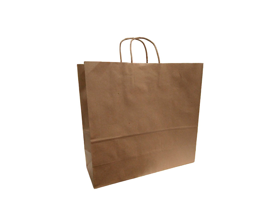 BOLSA GP KRAFT KP8 400x150x380 ES NATURAL