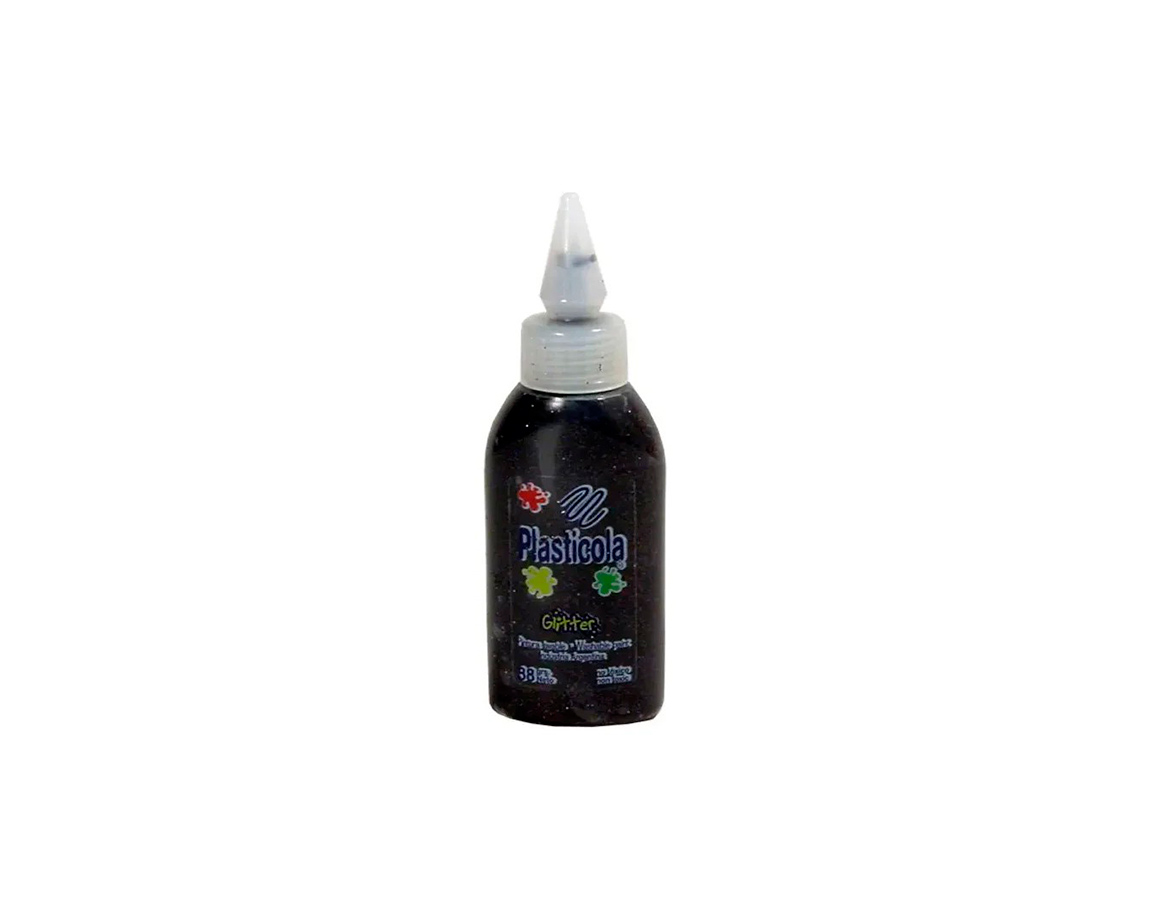 BRILLITO PLASTICOLA 31 GRS. x UNID. NEGRO