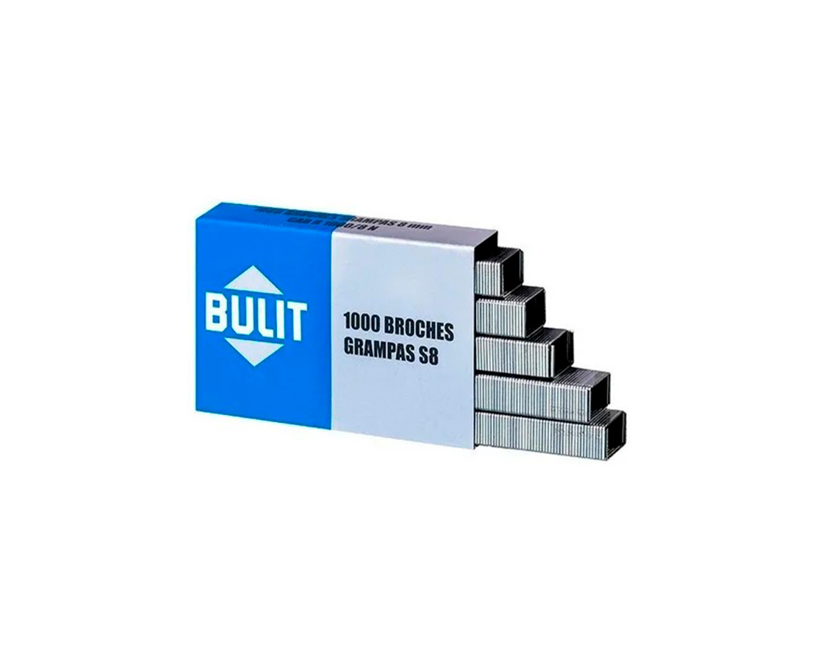 BROCHES P/ABROCH. BULIT GRAMPAS S-8 x1000