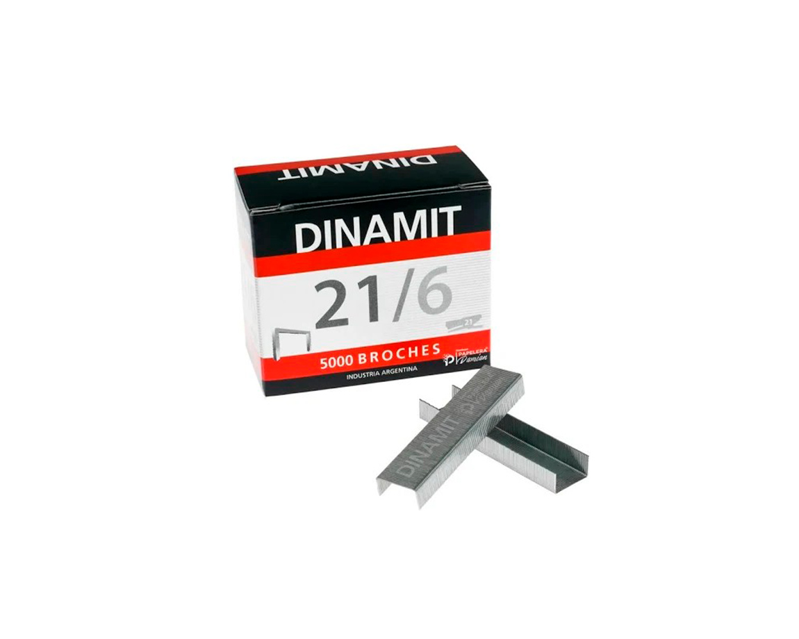 BROCHES P/ABROCH. DINAMIT 21-6 x5000