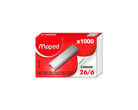 BROCHES P/ABROCH. MAPED 26/6 x1000 (324605)