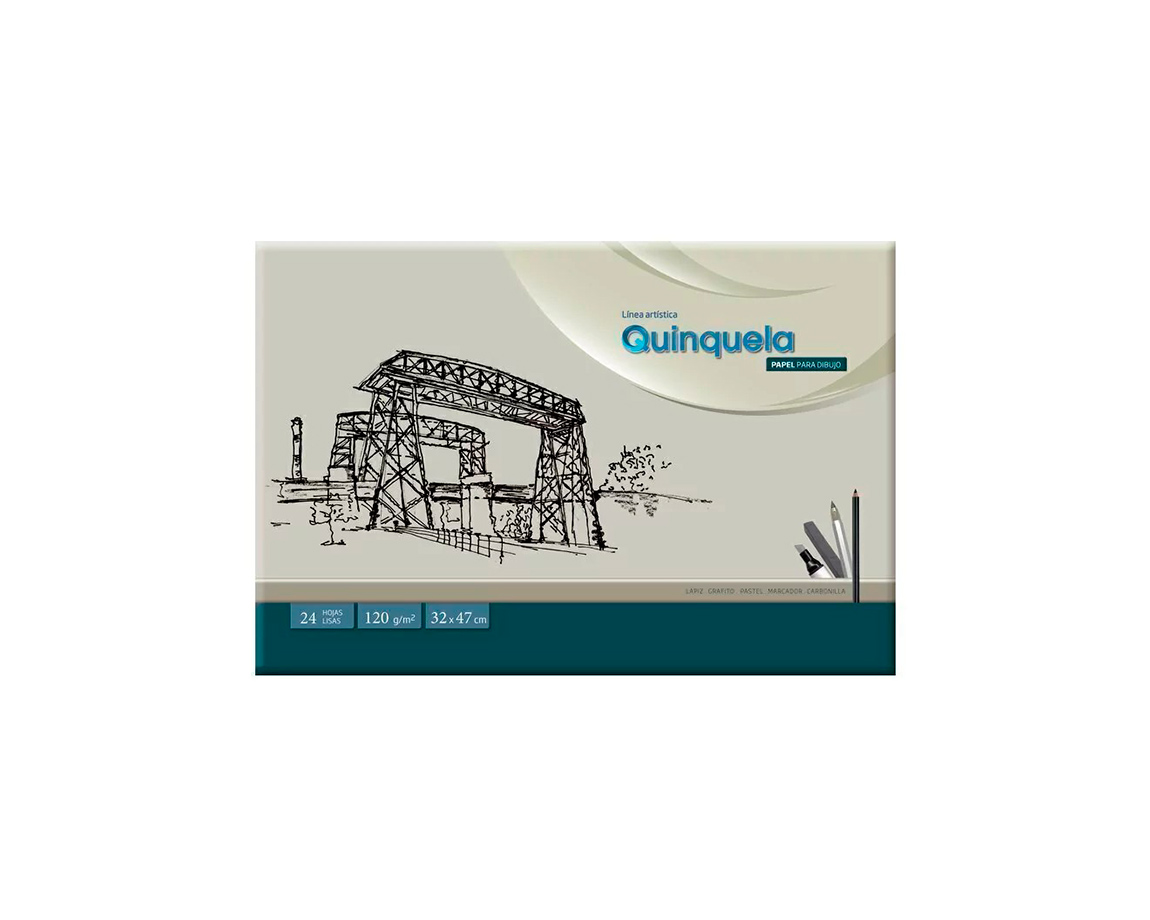 BLOCK QUINQUELA 32x47 24 H. 120 GS