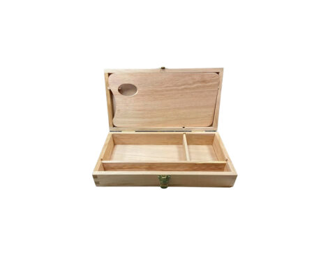 CAJA PORTAPINCEL FIME MADERA CORTA C/DIV.