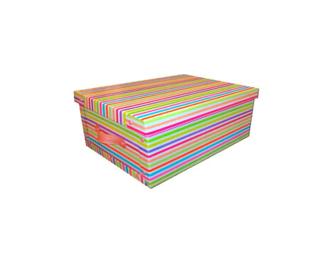 CAJA MICROBOX BAULERA -BAU30- RAYADA GDE