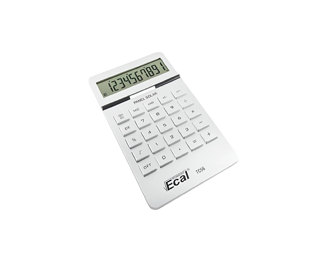 CALCULADORAS ECAL TC56 10DIG GRANDE