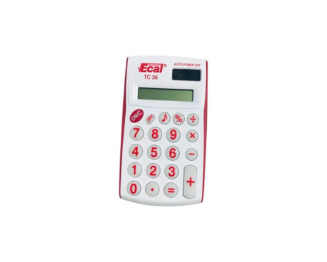 CALCULADORAS ECAL TC36 8 DIG SOLAR