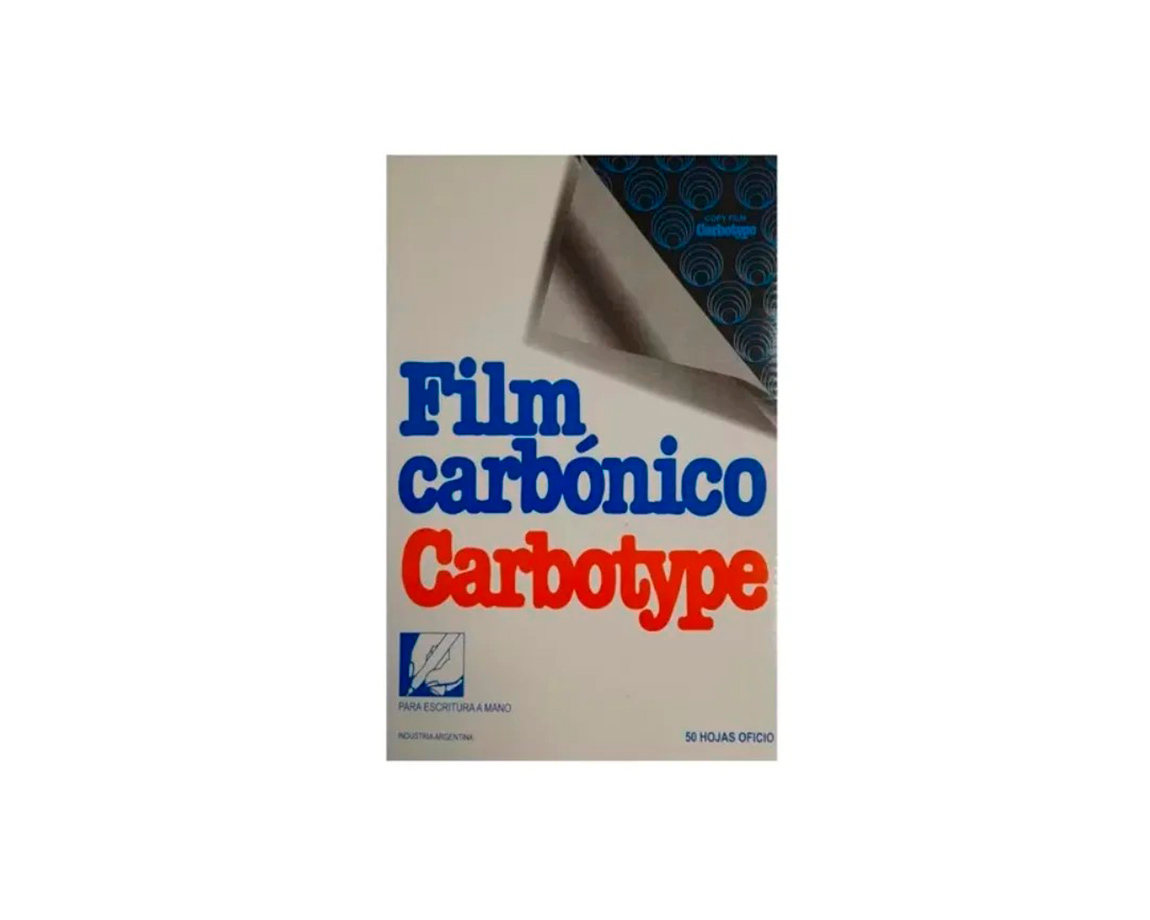 CARBONICOS CARBOTYPE FILM-HJS x50 U. MANO  AZUL