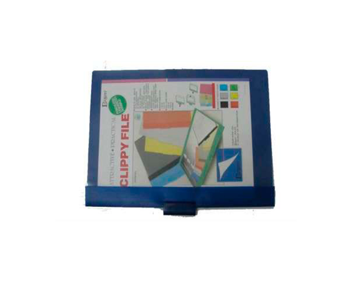 CARPETA DUNSON F21 OFIC. VAINA OUT DESPL B C x12 AZUL